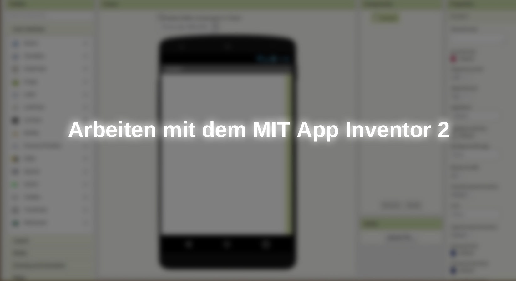 Arbeiten mit dem MIT App Inventor 2 - AZ-Delivery