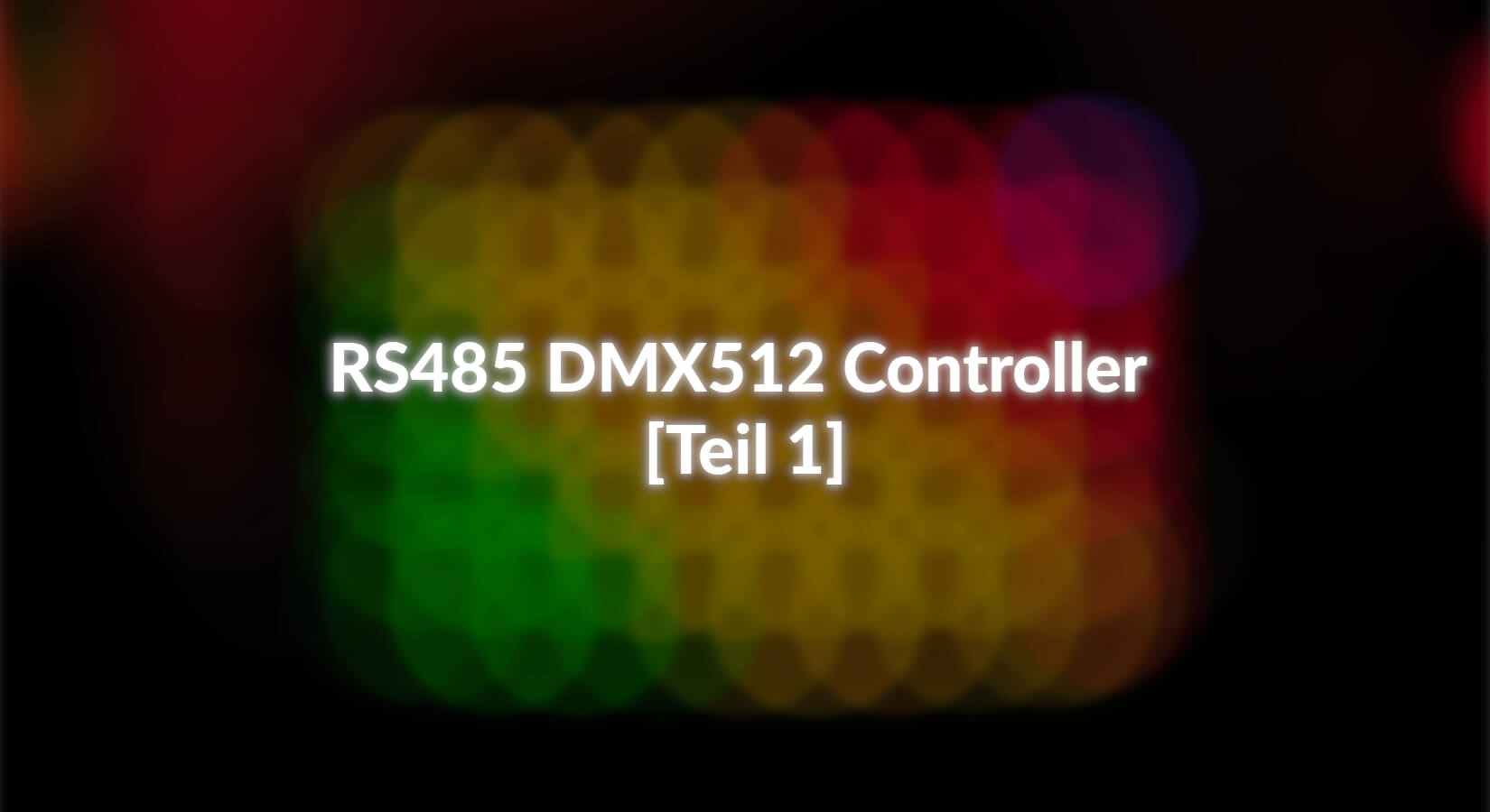 RS485 DMX512 Controller - [Teil 1] - AZ-Delivery