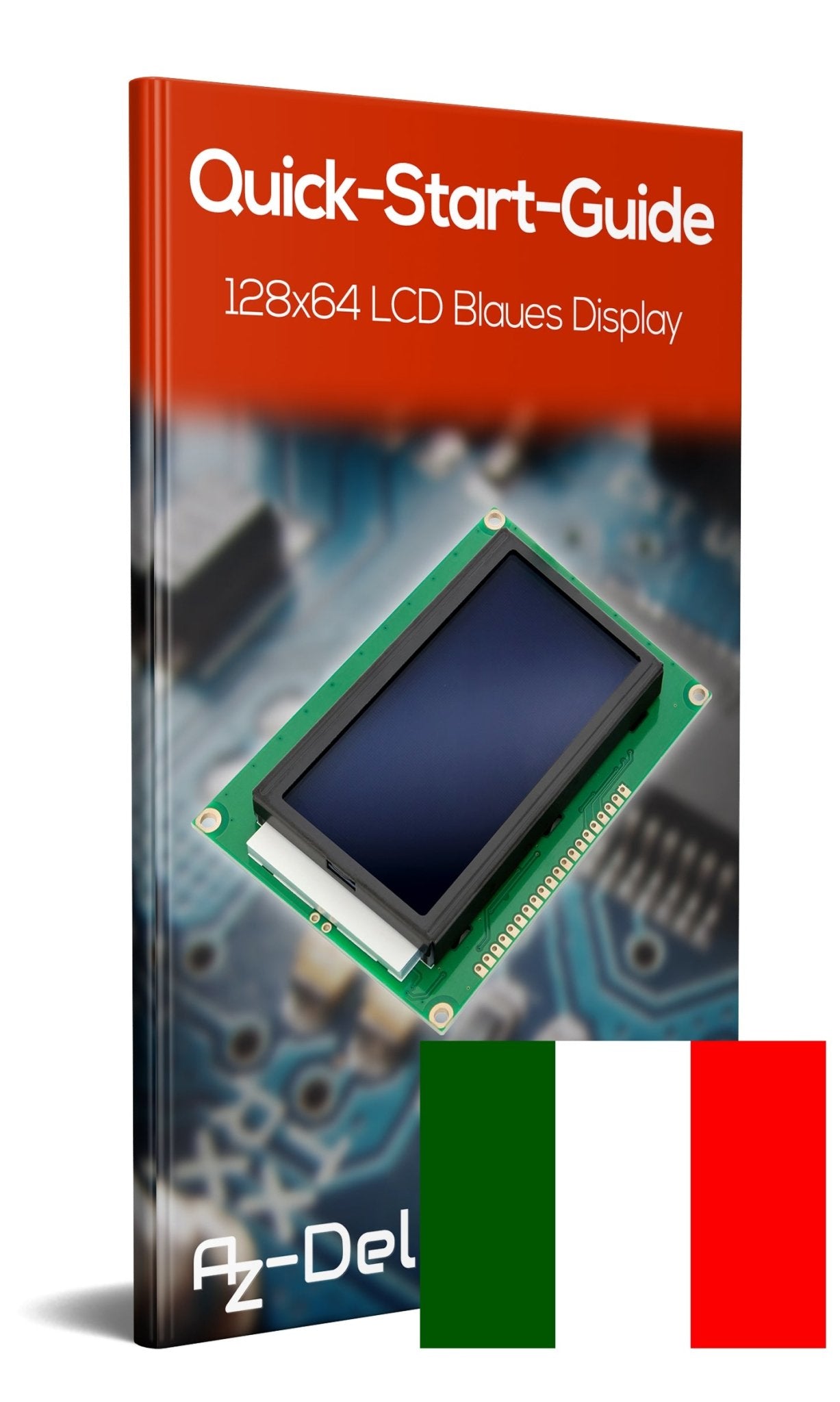 Display blu LCD 128x64