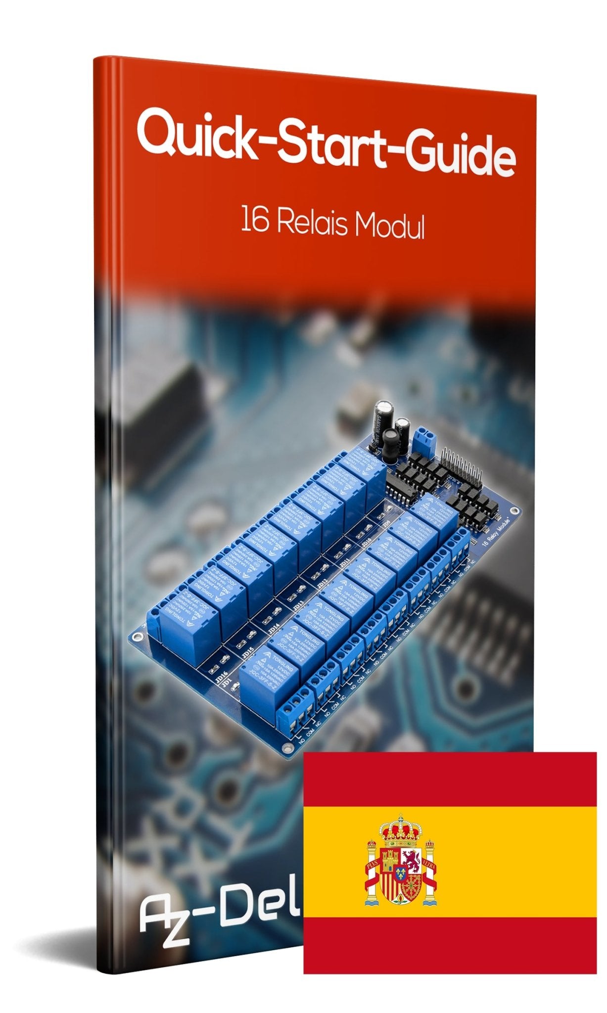 16-channel relay module 12V with optocoupler low-level trigger
