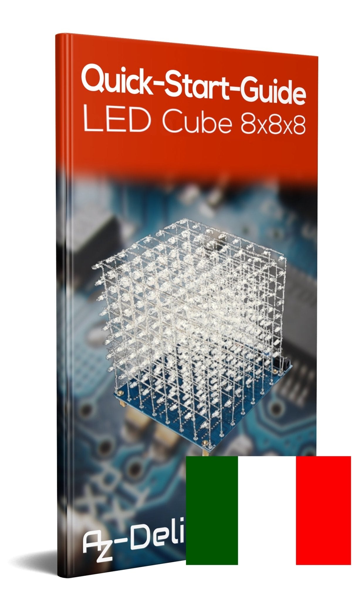 3D LED Cube 8x8x8 Light Matrix cube kit for soldering