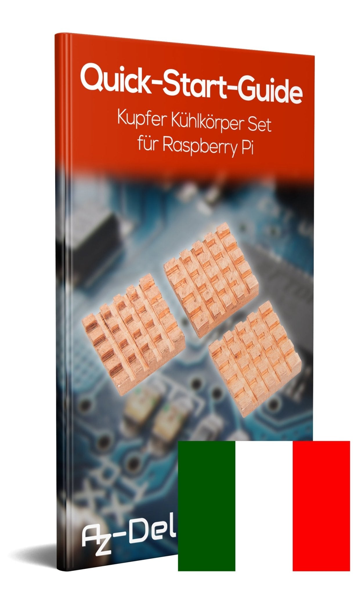 Il 3o rame di serie raffredda il corpo per Raspberry Pi