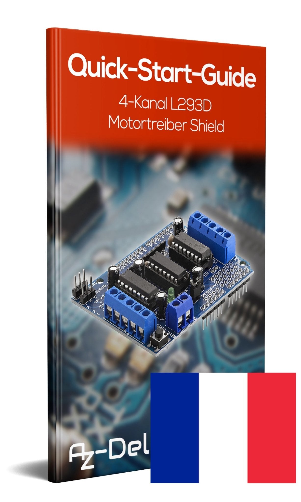 4-channel L293D Motor driver Shield Step Motor Driver for Mega 2560 and UN R3, Diecimila, Duemilanove