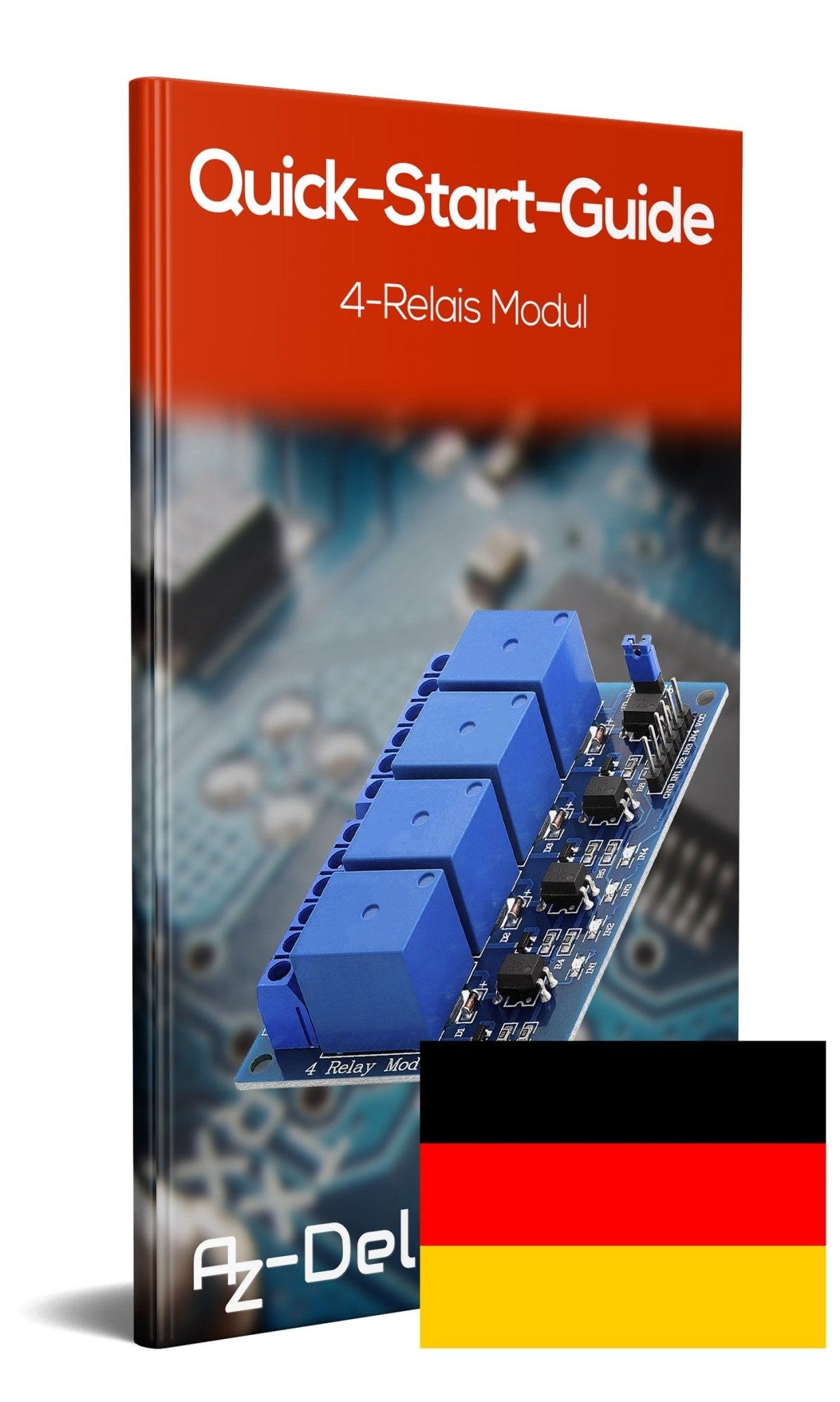 4-channel relay module 5V with optocoupler low-level trigger