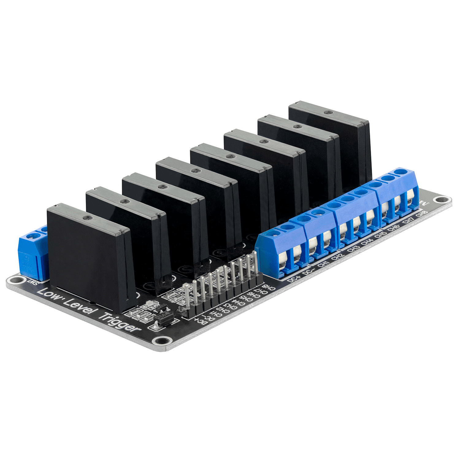 8 Kanal Solid State Relais 5V DC Low Level Trigger Power Switch kompatibel mit Arduino und Raspberry Pi