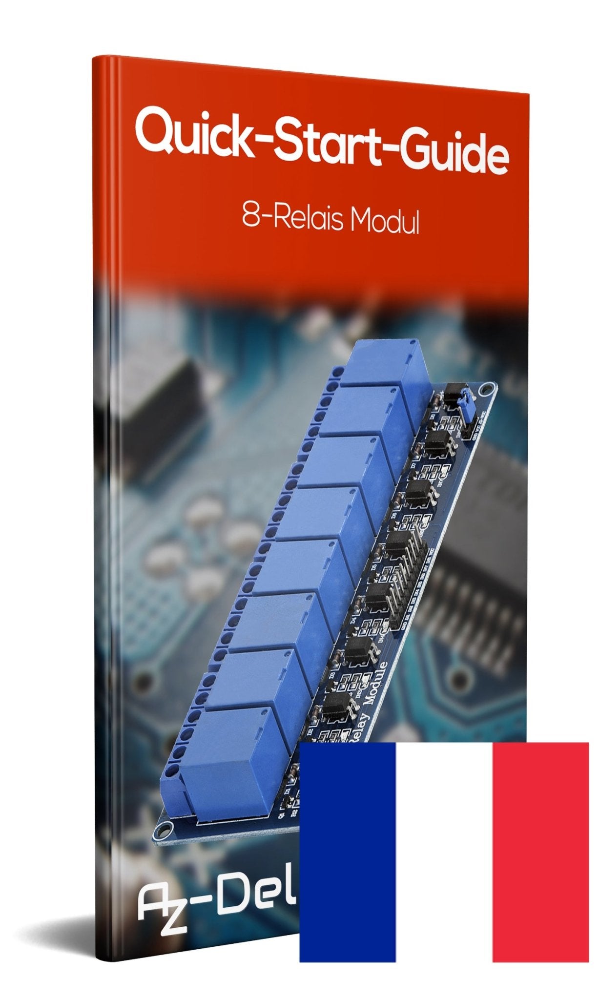 8-channel relay module 5V with optocoupler low-level trigger