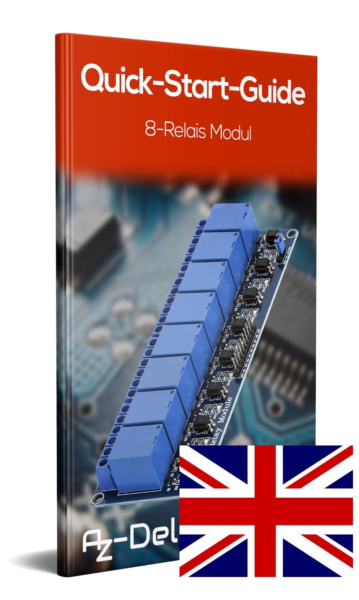 8-channel relay module 5V with optocoupler low-level trigger