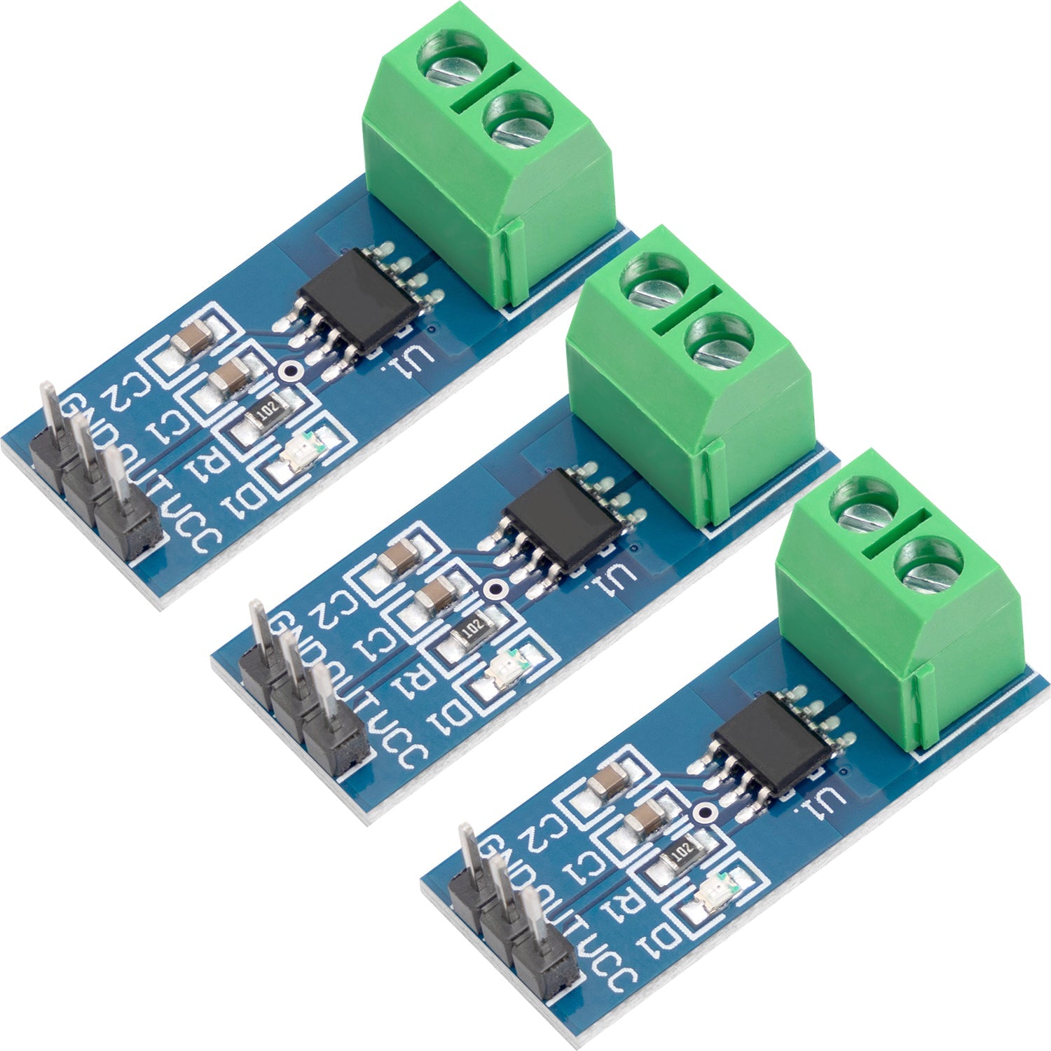 ACS712 30A Ampere Stromsensor Range Modul Current Sensor kompatibel mit Arduino - AZ-Delivery
