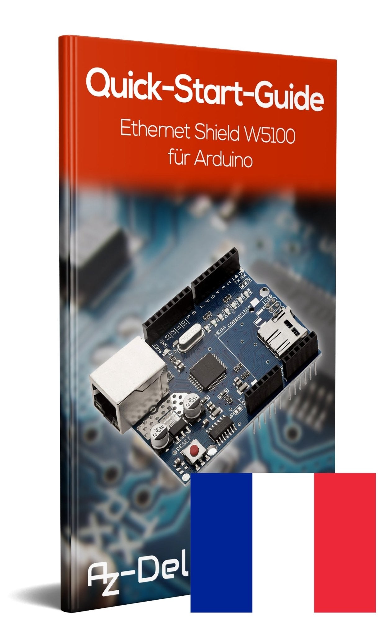 Ethernet Shield W5100 mit MicroSD-Karten Slot - AZ-Delivery