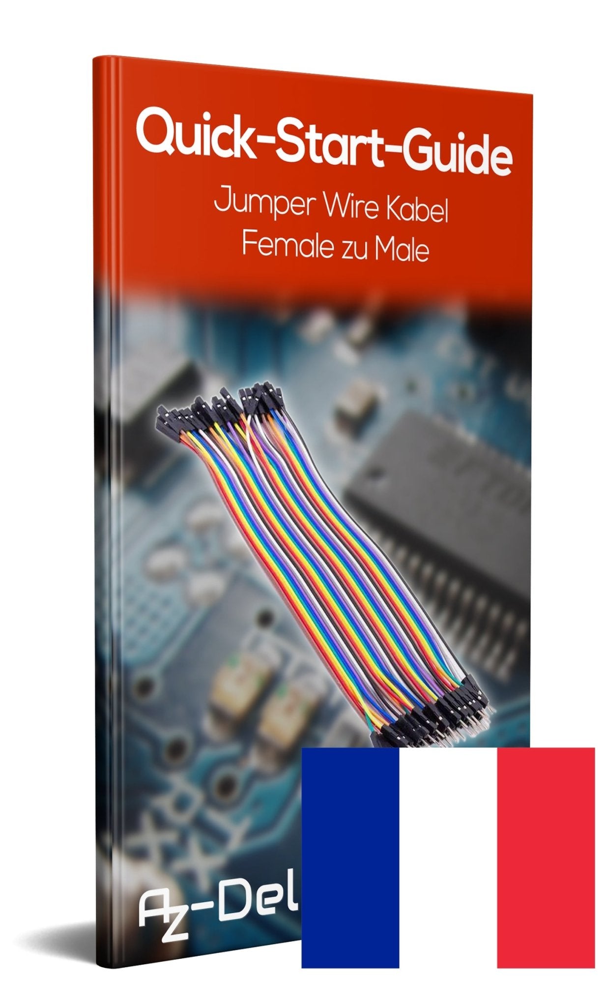 Jumper Wire Kabel 40 STK. je 20 cm F2M Female to Male für Raspberry Pi Breadboard - AZ-Delivery