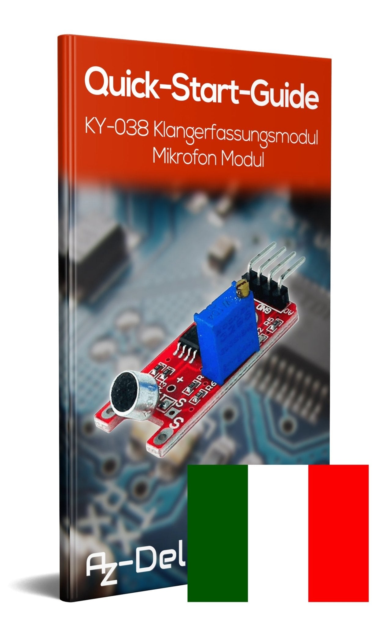 KY-038 Klangerfassungsmodul Mikrofon Voice- Ton Sensor - AZ-Delivery
