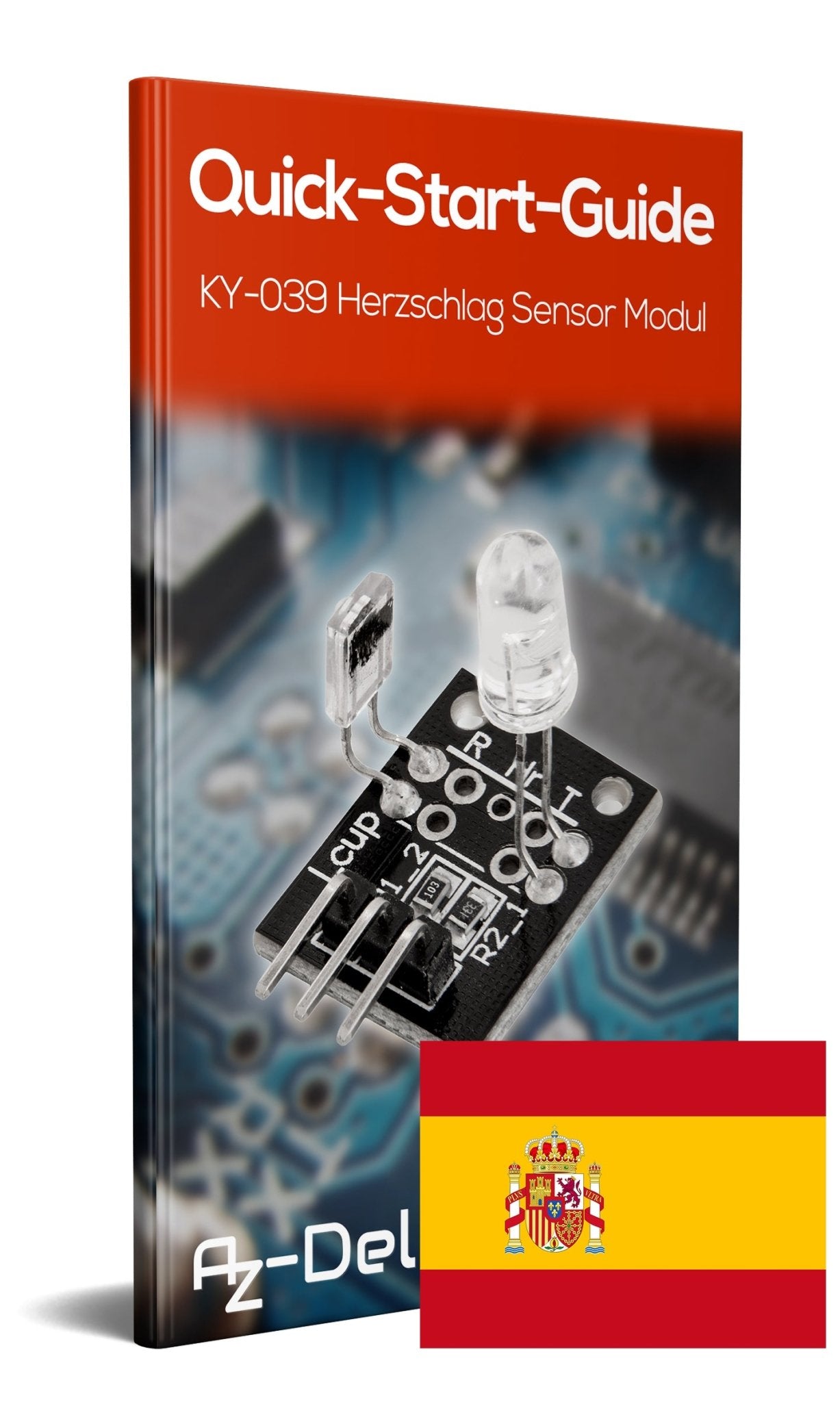 KY-039 Herzschlag Sensor Modul Finger Heartbeat Detektor - AZ-Delivery