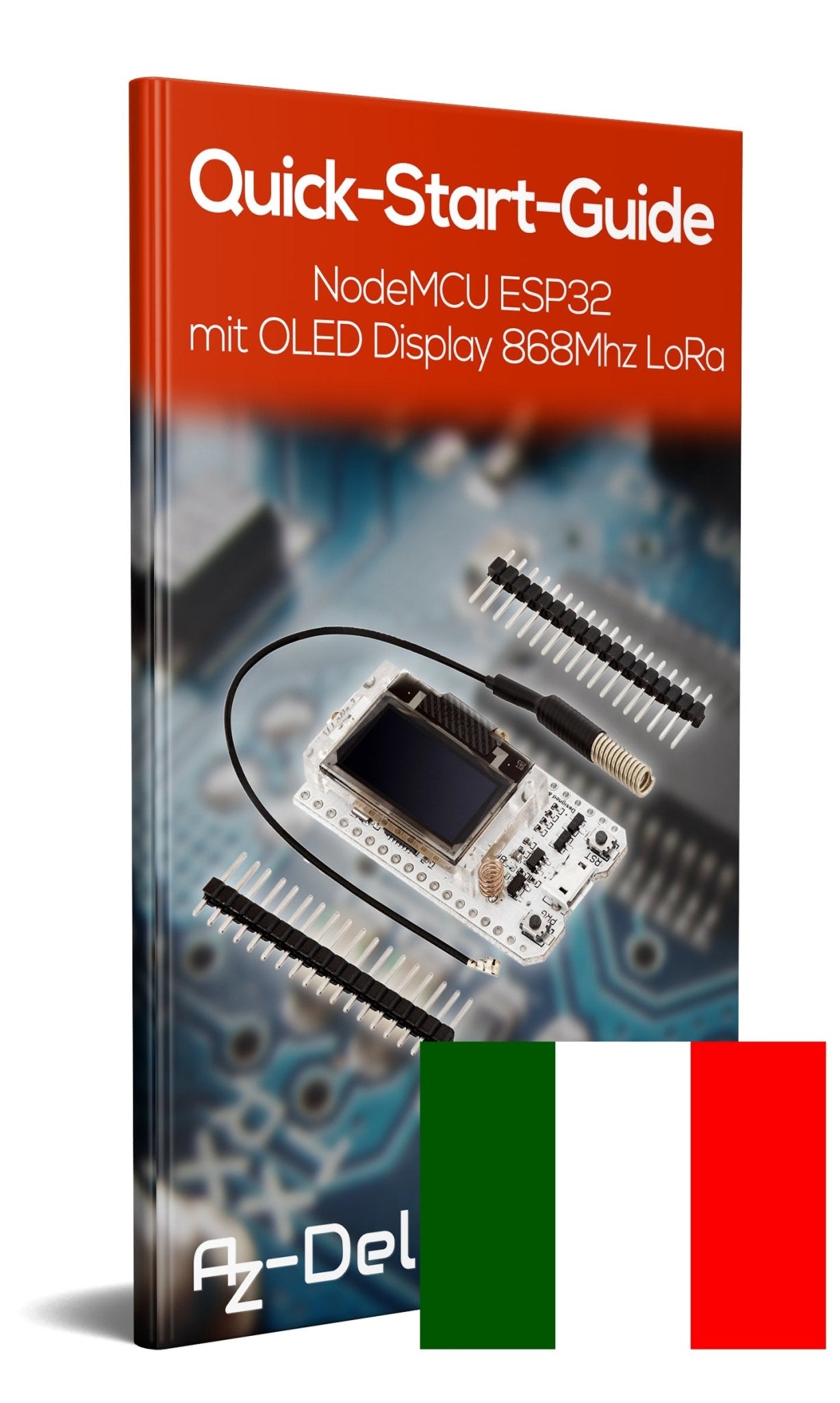 NodeMCU ESP32 mit OLED Display 868Mhz LoRa - AZ-Delivery