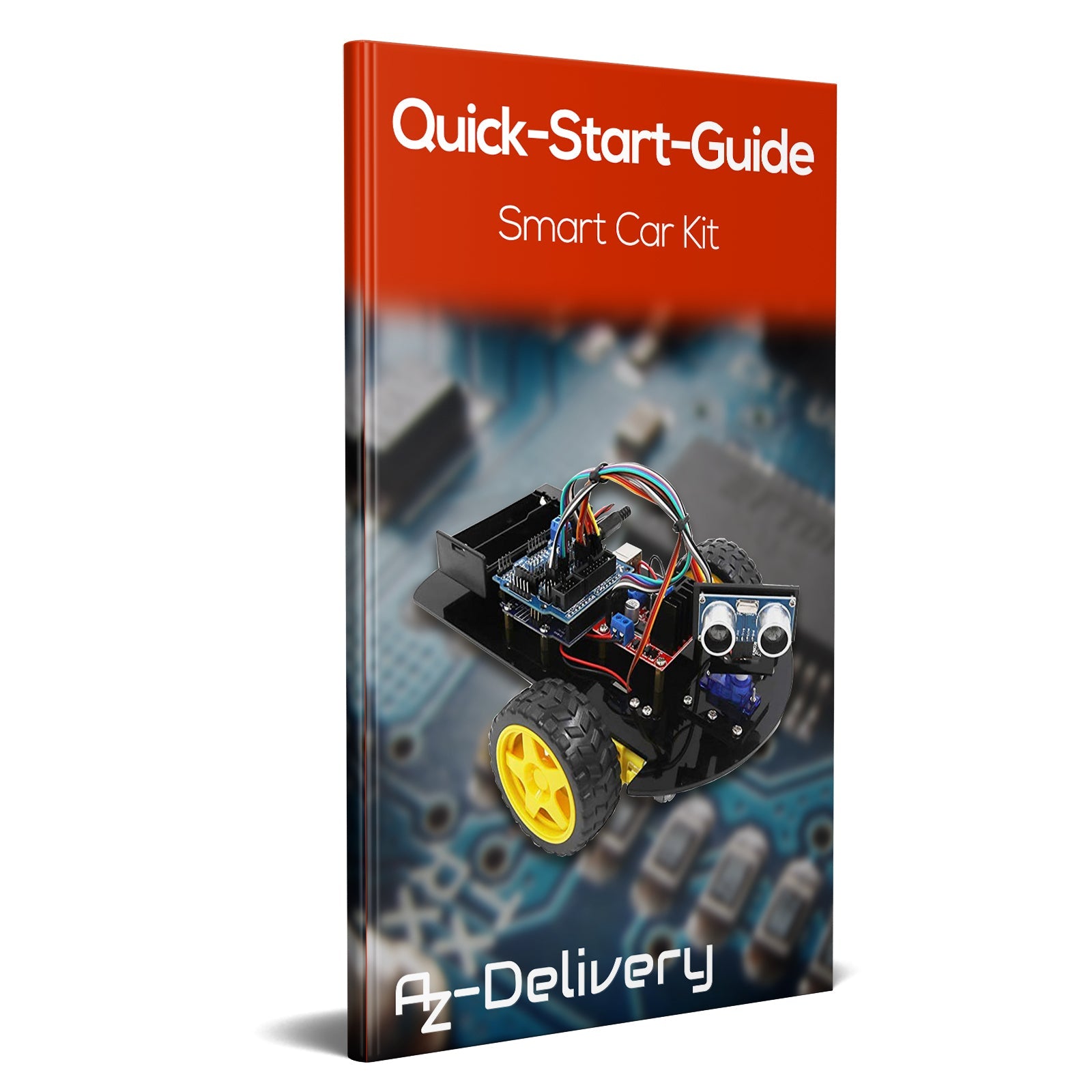 Smart Robot Car DIY Learning 2wd Ultraschall Sensor Infrarot Fernbedienung Starter Kit - AZ-Delivery