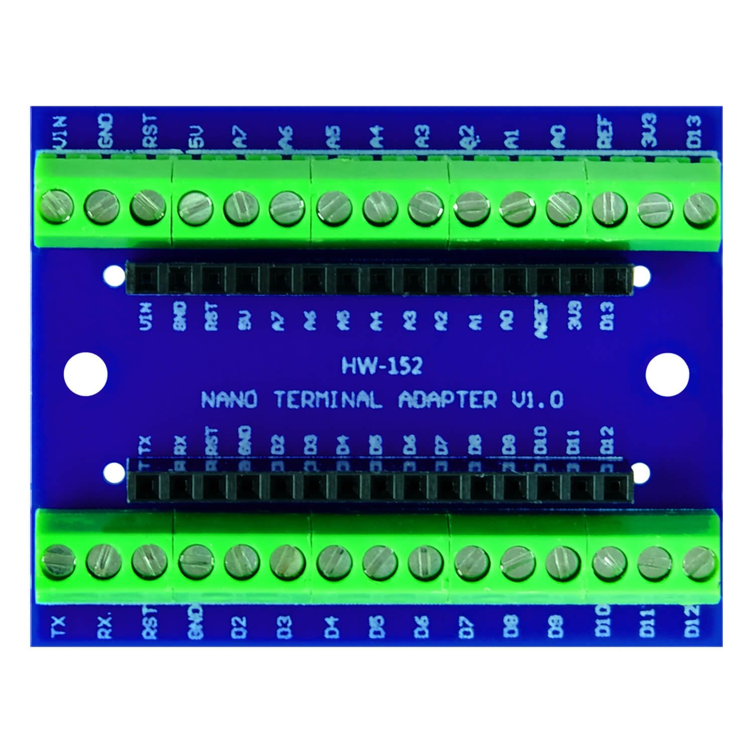Terminal Adapter Board mit Schraubklemmen kompatibel mit Nano V3 und Arduino - AZ-Delivery