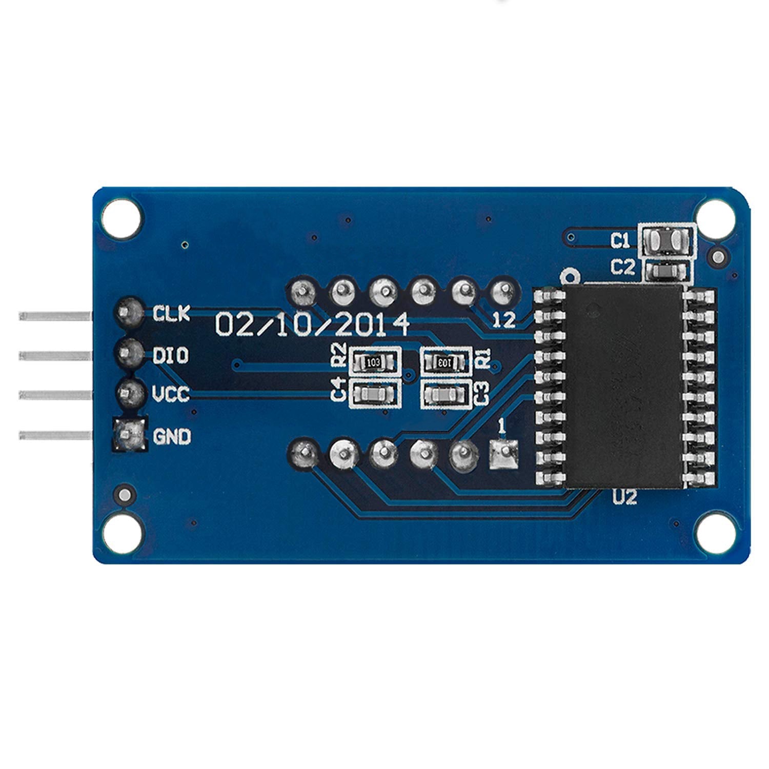 TM1637 4 Digit 7-Segment Display Modul kompatibel mit Arduino und Raspberry Pi - AZ-Delivery