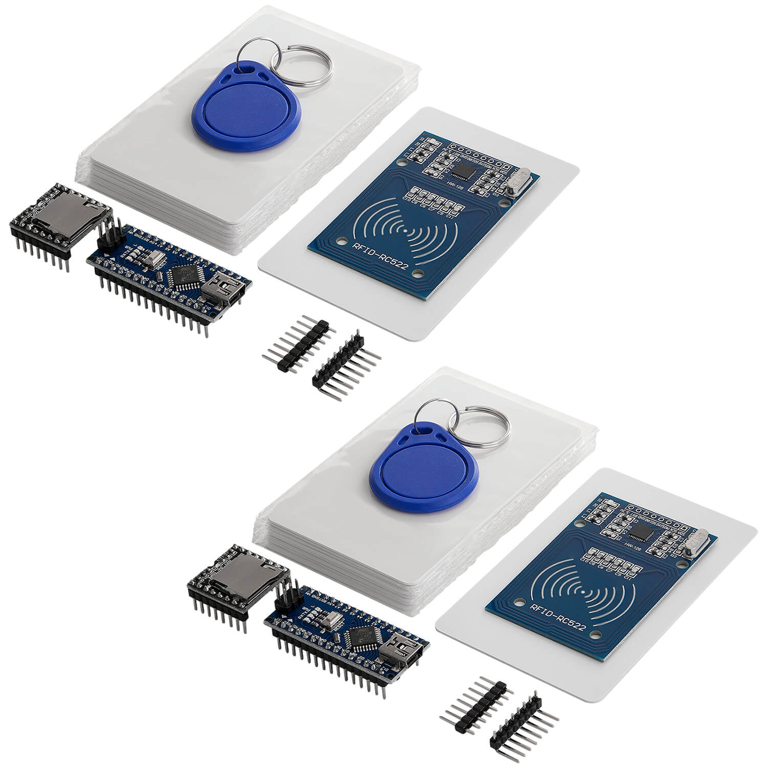 TonUINO Set (Mp3 Player, AZ-Nano V3-Board, RFID Kit und 10 x 13,56 MHz RFID Karten) - AZ-Delivery