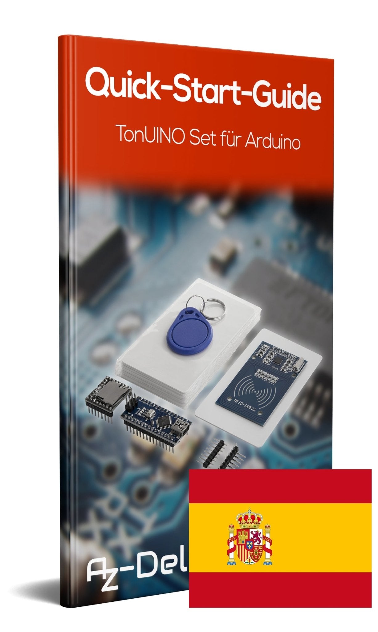 TonUINO Set (Mp3 Player, Nano V3.0, RFID Kit und 10 x 13,56 MHz RFID Karten) - AZ-Delivery
