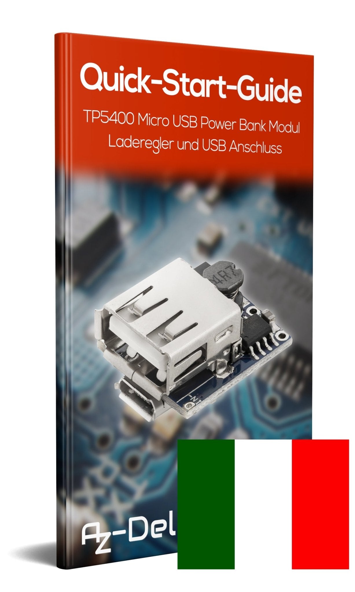 TP5400 Micro USB Power Bank Modul Laderegler und USB Anschluss - AZ-Delivery